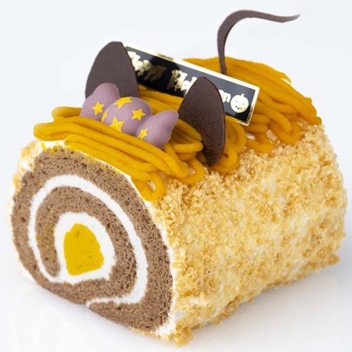 【発売前ハロウィン商品】にゃんプキンロール