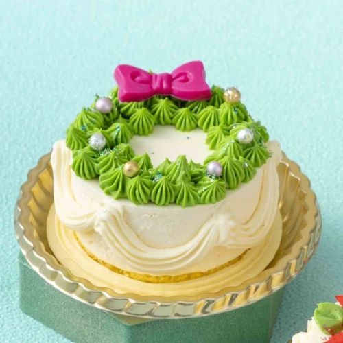 【原宿スイーツ限定クリスマス商品】リボンリース