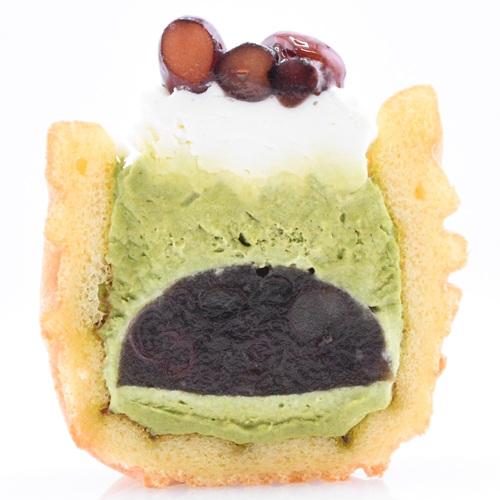 ワッフル　抹茶