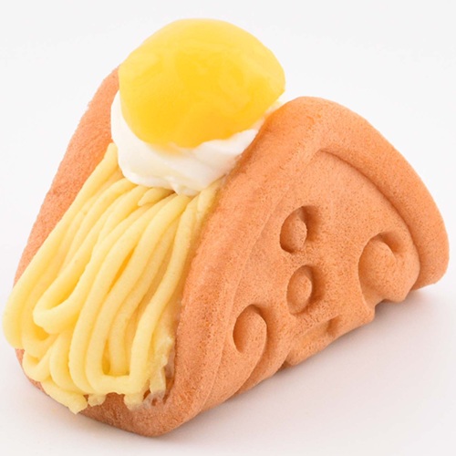 ワッフル　モンブラン