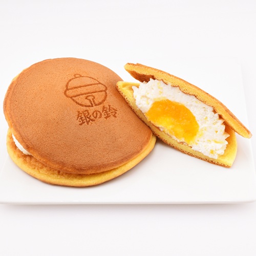 銀の鈴サンドパンケーキ（苺・オレンジ）