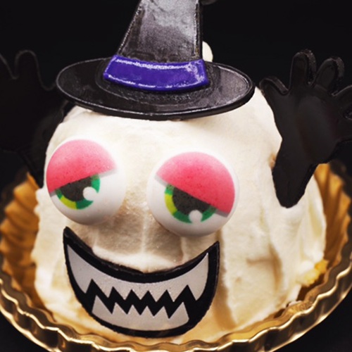 【発売前コロンバン原宿店限定ハロウィン商品】ミニおばけショートケーキ