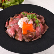 国産上州牛のローストビーフ丼